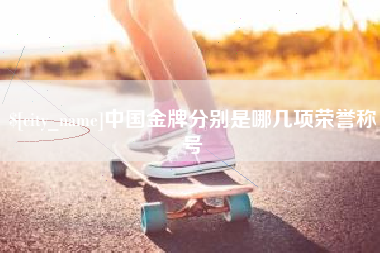 沈丘中国金牌分别是哪几项荣誉称号