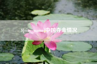 沈丘中国夺金情况