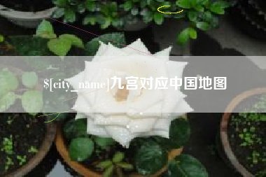 沈丘九宫对应中国地图