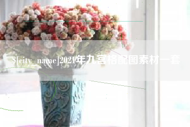 沈丘2021年九宫格配图素材一套