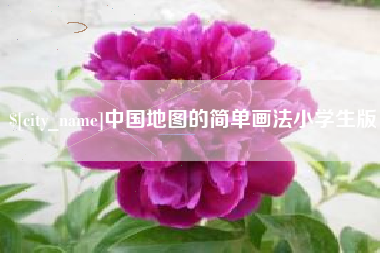 沈丘中国地图的简单画法小学生版