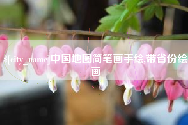 沈丘中国地图简笔画手绘,带省份绘画