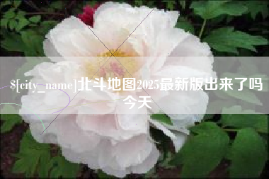 沈丘北斗地图2025最新版出来了吗今天