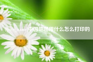 沈丘中国地图用什么怎么打印的