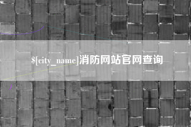 沈丘消防网站官网查询