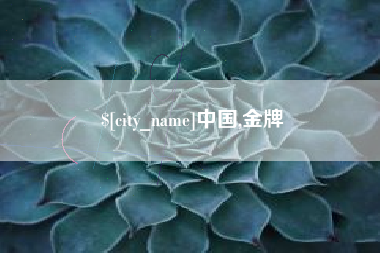 沈丘中国,金牌