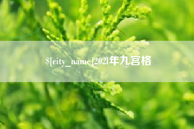 沈丘202l年九宫格