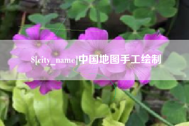 沈丘中国地图手工绘制