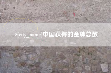 沈丘中国获得的金牌总数