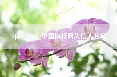 沈丘中国执行网失信人名单