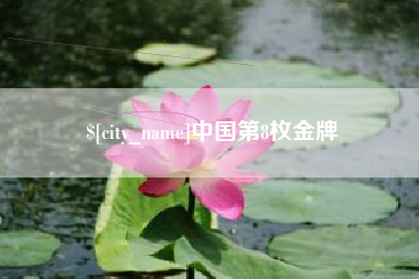 沈丘中国第8枚金牌