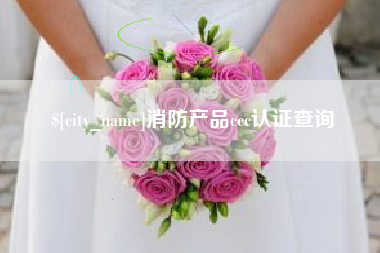 沈丘消防产品ccc认证查询