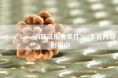 沈丘消防证报考条件2024年官网烟台福山